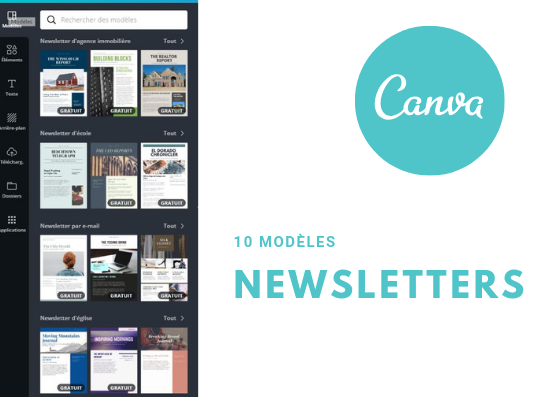 10 Templates De Newsletters Pour Une Communication Professionnelle Avec Canva