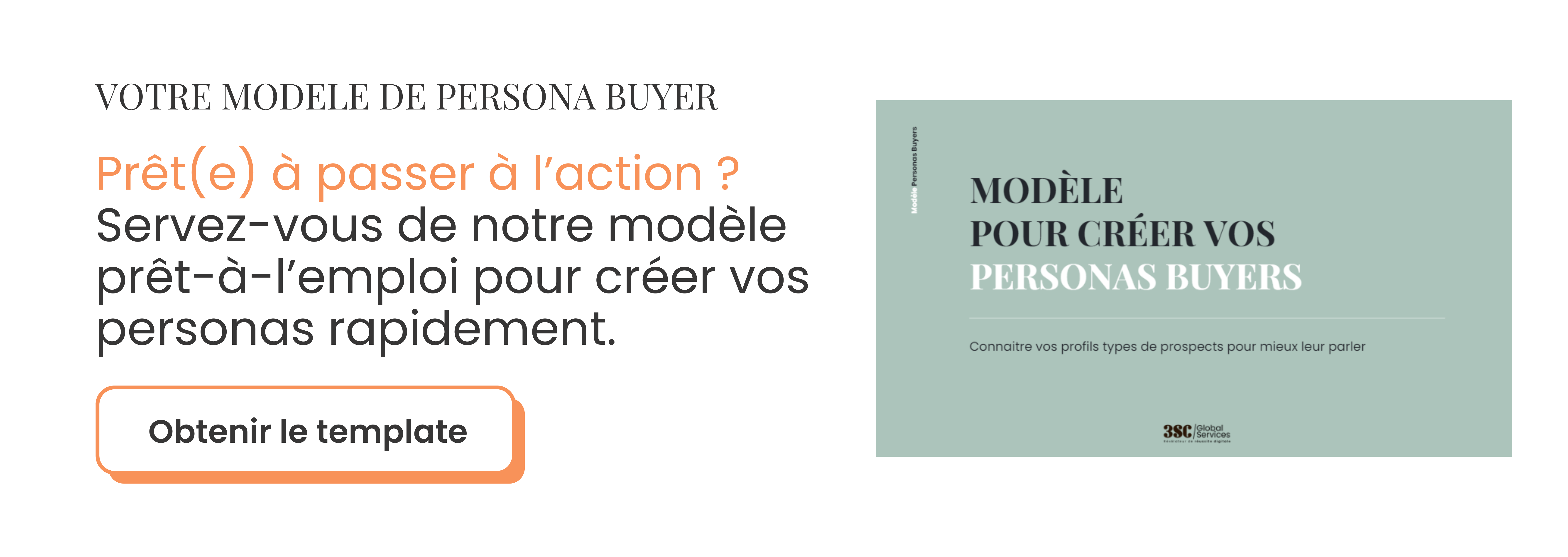 modèle création personas buyers - agence digitale 3SC Marseille