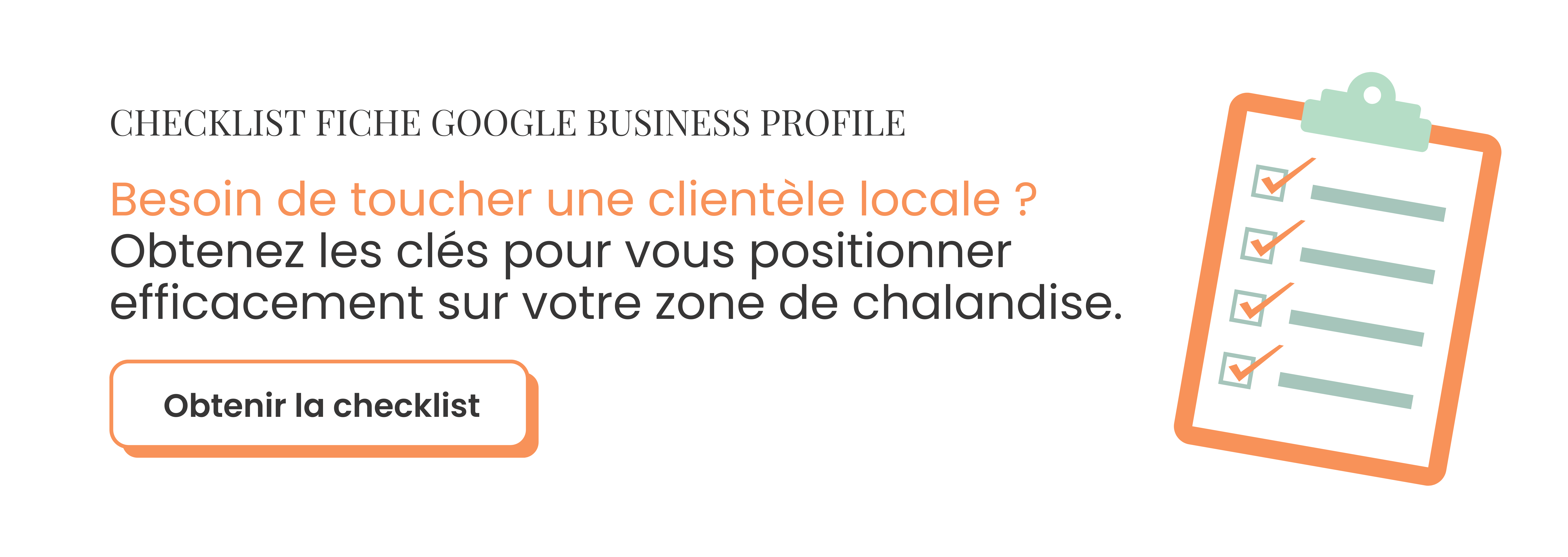 checklist pour une fiche google business profile bien optimisée