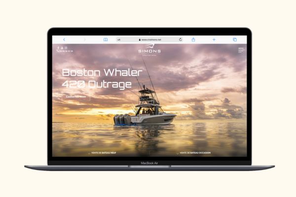 création site internet nautisme dans le var - agence digitale 3SC