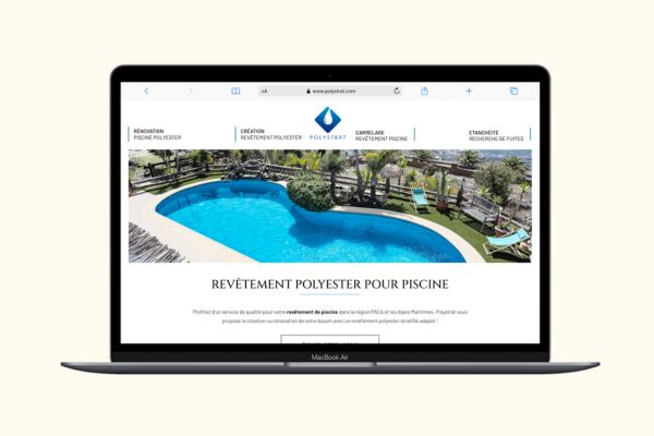 refonte site internet piscines - agence web 3SC